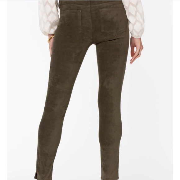 🔴💚 EUC NYDJ Alina Skinny Ankle Pants in "Loden" green - Size 4 - Picture 4 of 14